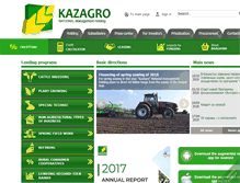 Tablet Screenshot of kazagro.kz